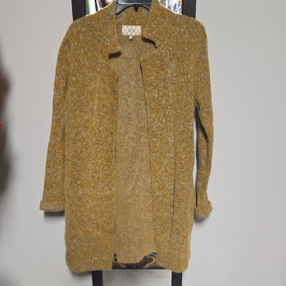 H&M Mustard Yellow Cardigan